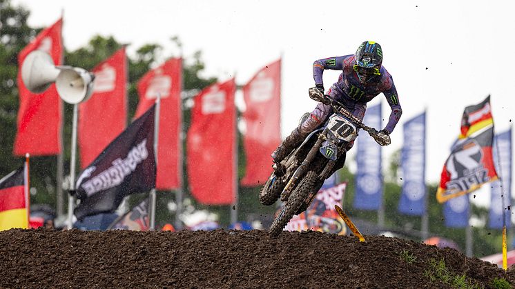  MXGP：両レースで4位を獲得し総合4位となった#10 カルバン・ファランデレン（YZ450FM）