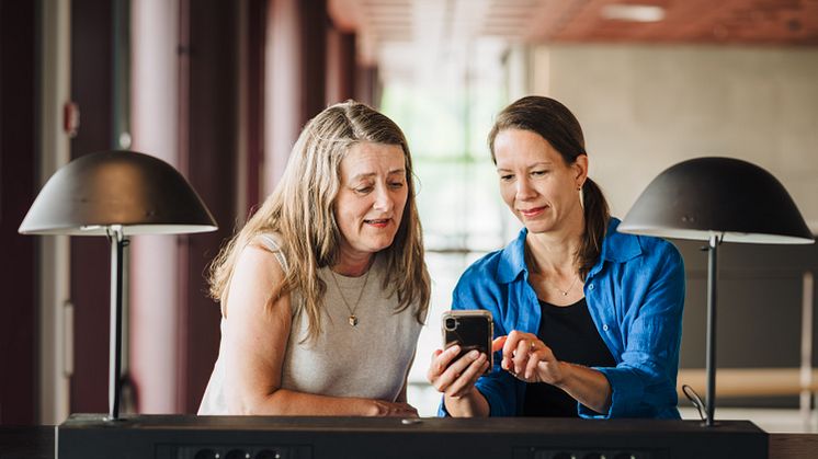 Anette Wickstrom och Judith Lind