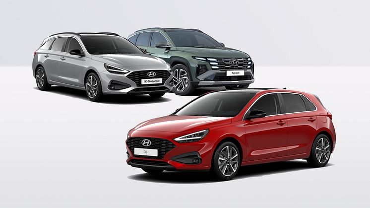 Hyundai i30 og TUCSON opgraderes - og de danske priser er klar