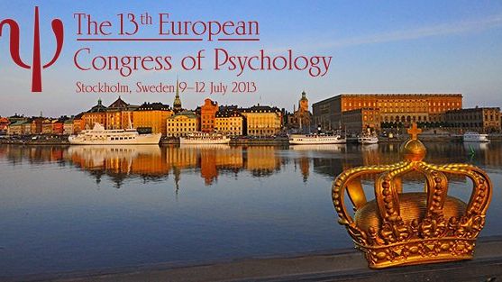 European Congress of Psychology i Stockholm  2013