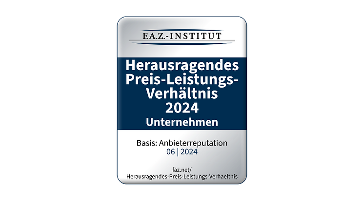 Anbieter mit herausragendem Preis-Leistungs-Verhältnis