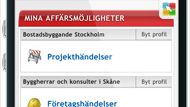 Nyhet! Bygginformation ger fler affärsmöjligheter och bättre beslutsstöd även i mobila enheter.