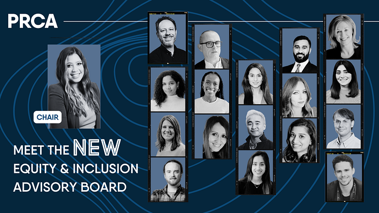 PRCA announces new Chair and members of the Equity and Inclusion Advisory Board