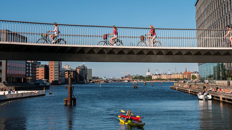 Genom CopenPay kan turister bland annat få hyra kajak gratis. Foto: Wonderful Copenhagen.