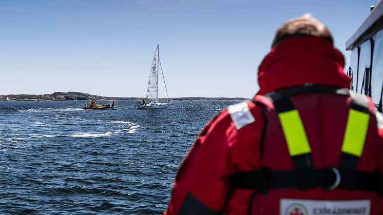 Under sommaren Sjöräddningssällskapet varit ute på fler uppdrag till följd av fint väder. Foto: Sjöräddningssällskpet