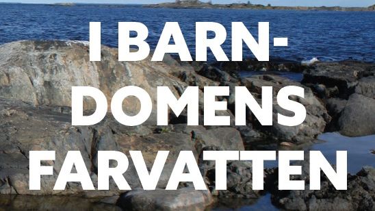 Ny bok av Tony Larsson: "I barndomens farvatten"