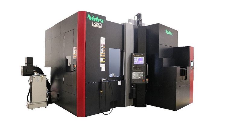 Nidec OKK to Launch Multi-level Pallet Stocker that Meets Automation and Labor-saving Needs, and Unveil It with Five-axis Vertical Machining Center VB-X350 at AMB 2024 in Germany