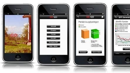 Håll koll på pensionen med SPPs iPhone-applikation 