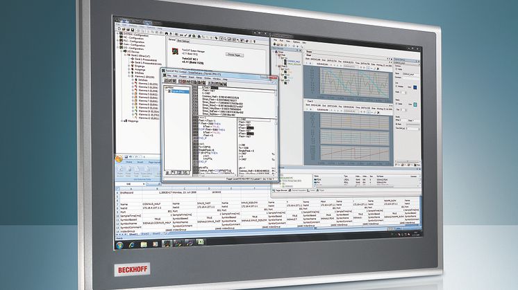 Stora industriella displayer för automation och IT