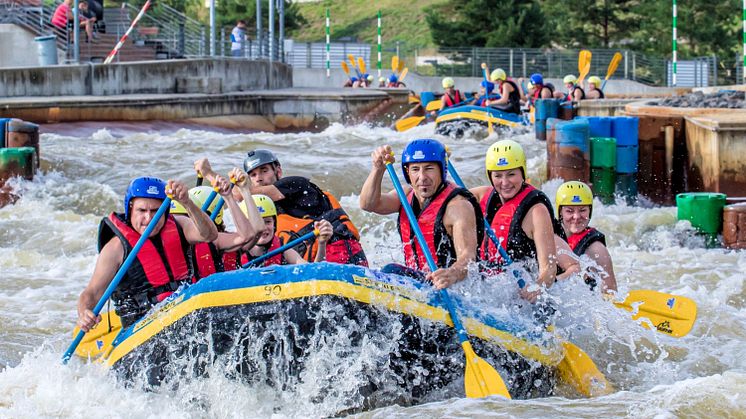 Wildwasser-Rafting im Kanupark Markkleeberg - Foto: Kanupark Markkleeberg