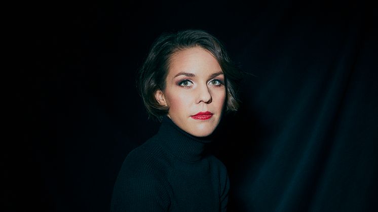 Jazzsångerskan Isabella Lundgren tolkar den amerikanska sångskatten. Foto: Elvira Glänte 