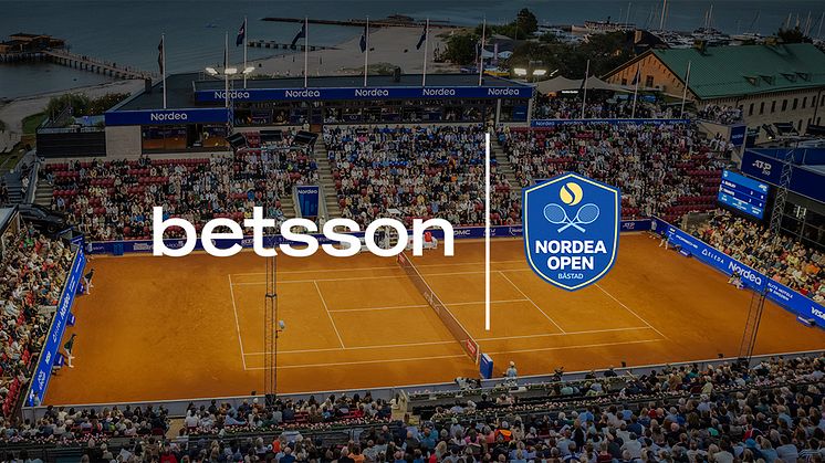 Betsson förlänger samarbetet med Nordea Open 