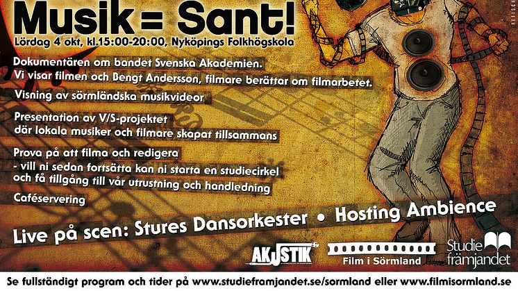 Temadag: Film + Musik = Sant!