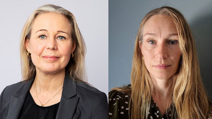 Cecilia Strandberg och Elin Syberg Falguera