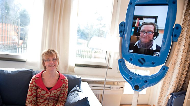 Nyinvigning av @home - en högteknologisk träningslägenhet för strokepatienter