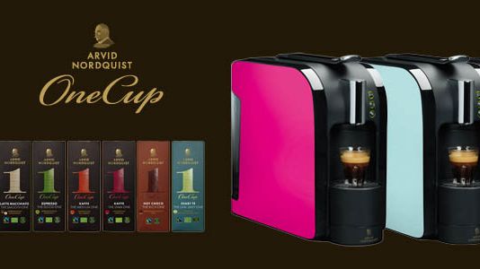 NYHET! Arvid Nordquist One Cup – kaffemaskinen med de många möjligheterna