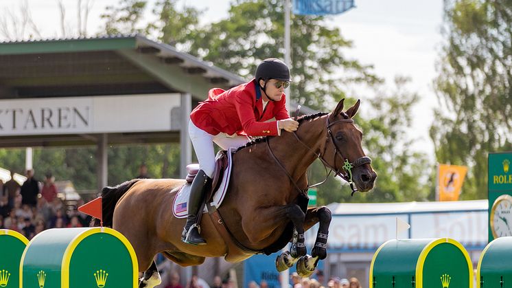 Karl Cook and Caracole de la Roque Triumph in Falsterbo’s Rolex Grand Prix presented by Agria