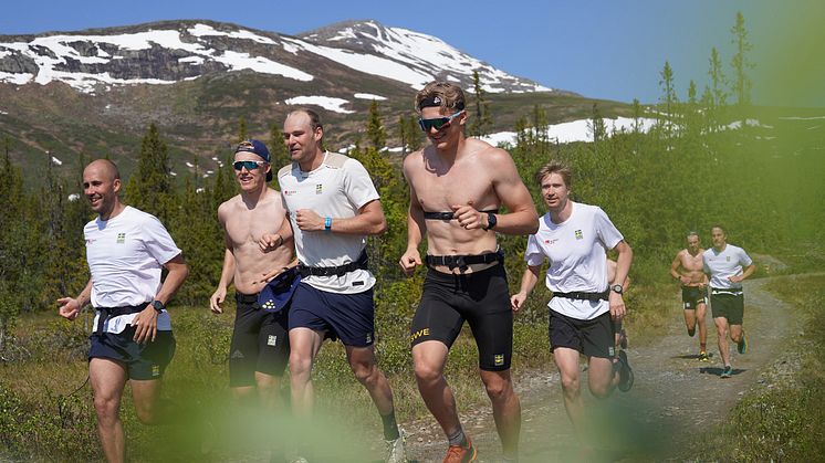 Landslagsherrarna kör kör en favorit i repris och återvänder till Åre för landslagsläger. FOTO: SSF