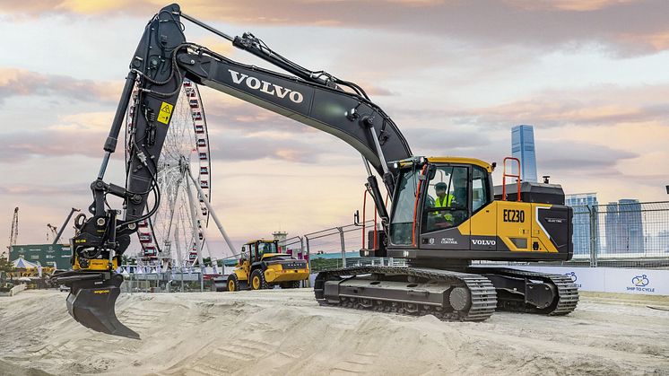 Volvo EC230 Electric - livscykelanalys