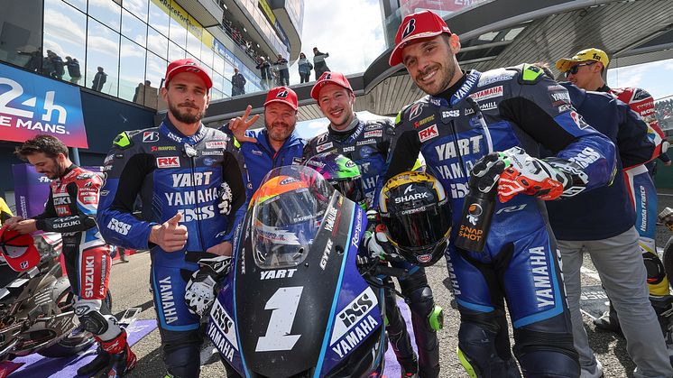 3位表彰台を獲得、連覇に向け好スタートを橘田#1Yamalube YART Yamaha Official EWC Team