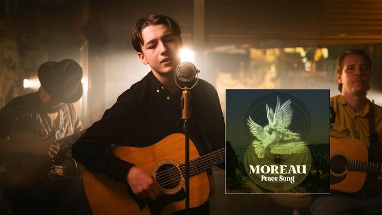 Moreau debuterar med egenskrivna singeln: “Peace Song