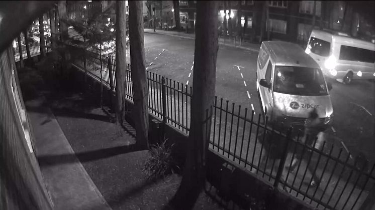 CCTV showing the two suspects - Talgarth Road fatal collision