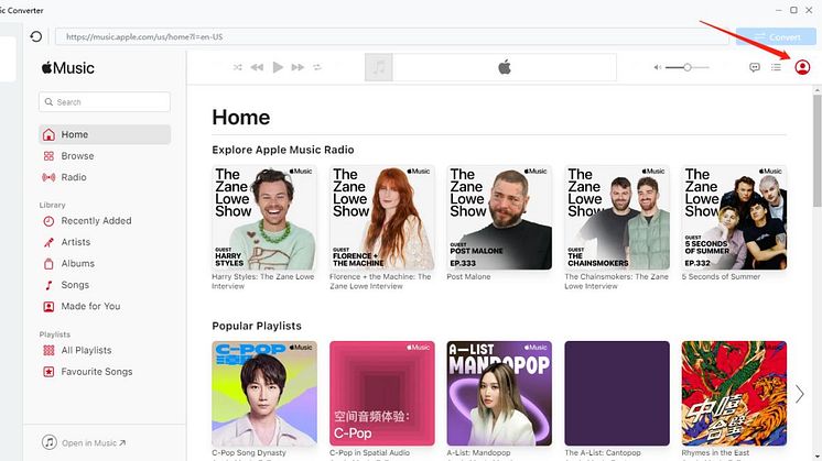 Convertire Apple Music in MP3/FLAC