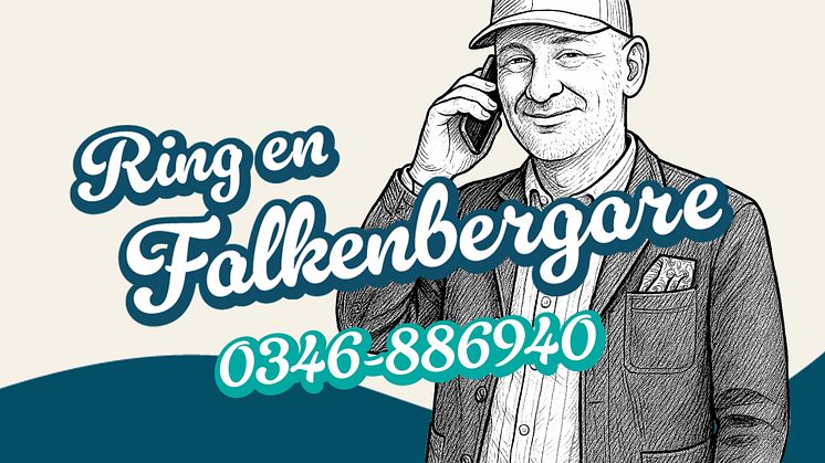 Ring en Falkenbergare – ny kampanj bjuder in till ett samtal om livet i Falkenberg
