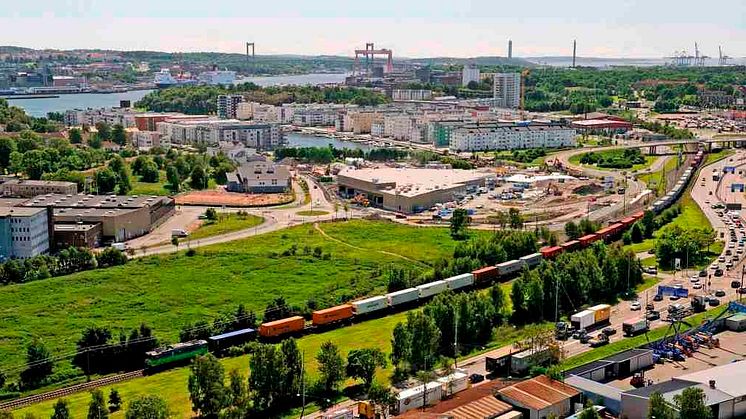 Hallsberg kopplas ihop med Skandinaviens största hamn