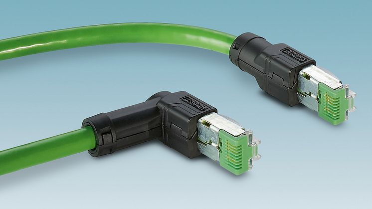 Forkonfektioneret RJ45 patchkabel til Profinet  