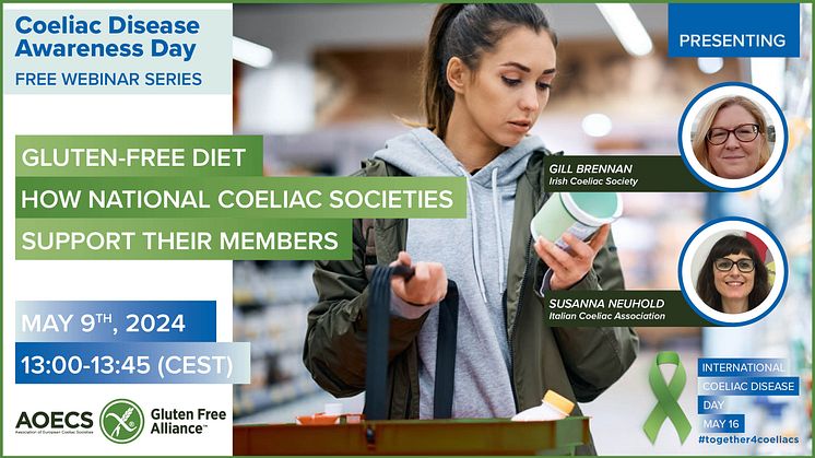 Gluten-Free Diet: How National Coeliac Societies support their members.