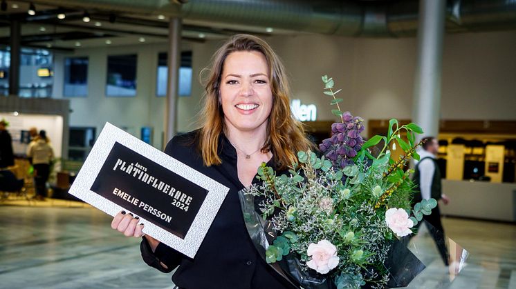 Emelie Persson, vd på Björn Persson Plåtslageri, är utsedd till Årets Plåtinfluerare 2024.