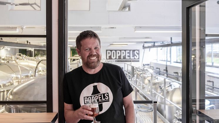 Mats Wahlström, vd på Poppels Bryggeri, tar plats i Sveriges Bryggeriers styrelse