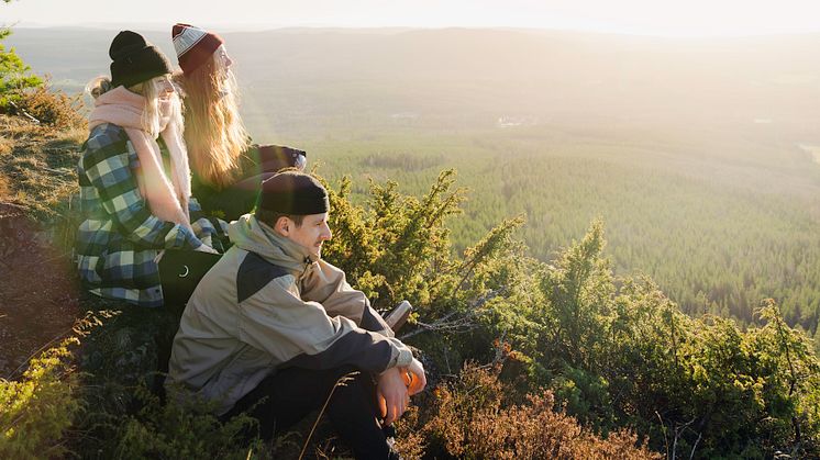 Ett nytt sätt att upptäcka naturen i Umeåregionen. Foto: Amanda Sveed / Visit Umeå