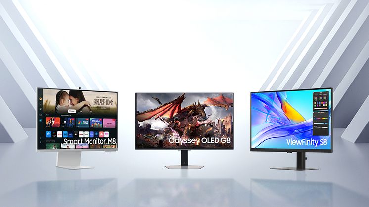 Samsung Electronics esittelee uudet Odyssey OLED, Smart Monitor ja ViewFinity -mallistonsa vuoden 2024 yhteisjulkistuksessa