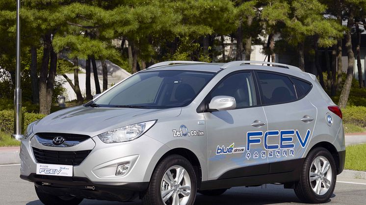 Hyundai lanserer hydrogen-elektrisk bil
