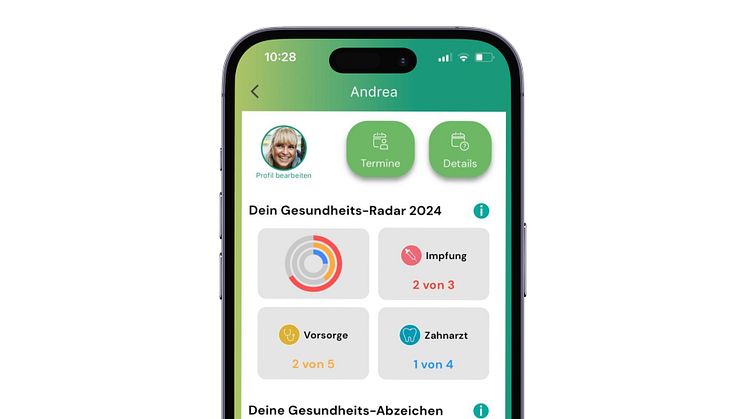 APPzumARZT: Dashboard