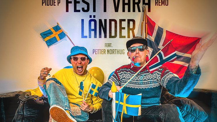 NY SINGEL. Pidde P, REMO featuring Petter Northug skapar fest i våra länder