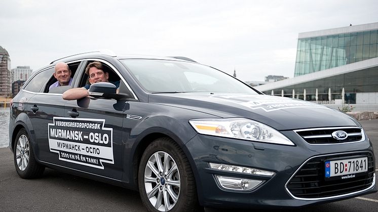 Från Murmansk till Uddevalla på 70-liter diesel i nya Ford Mondeo Econetic