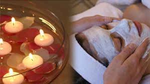 Elever ger spa-behandling