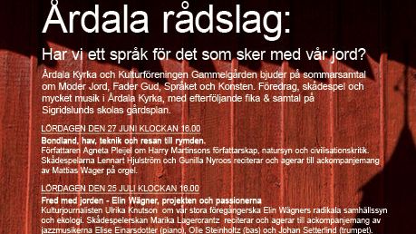 Årdala Rådslag sommaren 2009