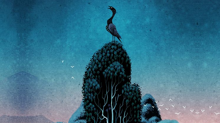 Sorgfågel från nyutgåvan av Mio min Mio i illustration av Johan Egerkrans. 