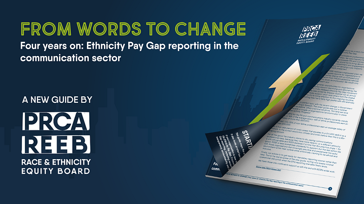 PRCA REEB releases latest guide to ethnicity pay gap reporting in the communications sector