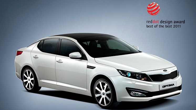 Kia Optima 'red dot'-vinnare