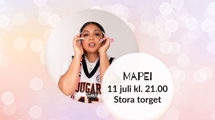 Sommartorsdagarna® - Mapei spelar den 11 juli Stora Torget 21.00