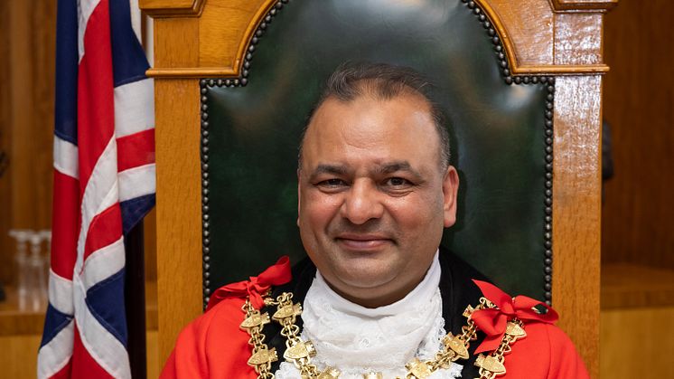 Cllr Khalid Hussain elected as the new Mayor of Bury