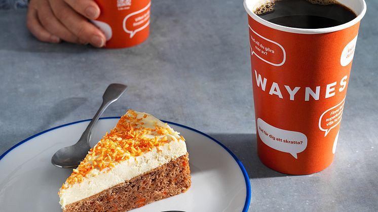 Under maj månad inleder vi på Waynes Coffee vårt samarbete med organisationen Mind på våra kaféer. 