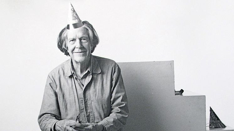 Inbjudan till pressvisning inför jubileumskonserten "John Cage 100 år"
