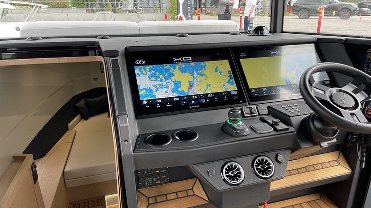 XO Crossover Boats vælger Garmin som leverandør af marineelektronik