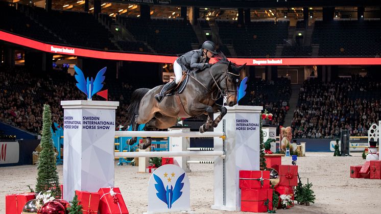 28 november - 1 december 2024 är Sweden International Horse Show tillbaka med toppsport i fem grenar. Foto: Sophie Gustafsson